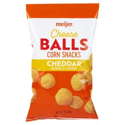 Meijer Cheddar Cheese Balls, 8 Oz