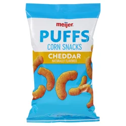 Meijer Cheddar Cheese Puffs, 8 Oz