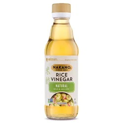 Nakano Natural Rice Vinegar, Vinegar Perfect For Marinades And A Salad Vinaigrette, 12 Fl Oz