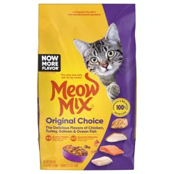 Meow Mix Original Choice Dry Cat Food, 3.15 Lbs