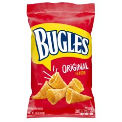 Bugles Original Crispy Corn Snacks, 7.5 Oz Bag