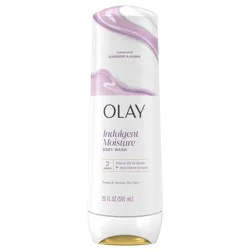 Olay Indulgent Moisture Body Wash Infused with Vitamin B3 - Notes of Elderberry and Almond Cream - 20 fl oz