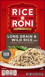 Rice A Roni Long Grain & Wild Rice Original, 4.3 Oz