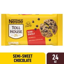 Nestle Toll House Semi Sweet Chocolate Chips, 24 Oz