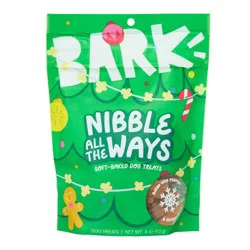BARK Nibble All The Wags Pumpkin Flavor Dog Treats - 4oz