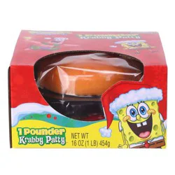 SpongeBob Krabby Patties One Pounder Christmas Candy - 16oz