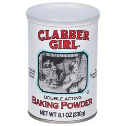 Clabber Girl Baking Powder, 8 Oz