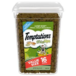 Temptations Mixups Cat Treats Catnip Fever, 16 Ounce Tub