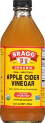 Bragg Organic, Raw-Unfiltered Apple Cider Vinegar, Unpasteurized, Naturally Gluten Free, 16oz