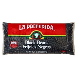 La Preferida Blak Beans 16 Oz.