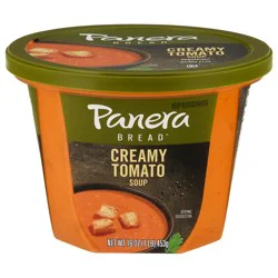 Panera Bread Creamy Tomato Soup, 16 Oz Soup Cup (Gluten Free)
