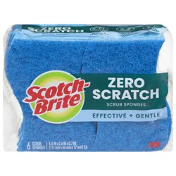 3M Scotch-Brite® Non-Scratch Scrub Sponge, 6/pack
