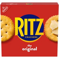 Ritz Original Crackers, Snacks For Kids And Adults, Lunch Snacks, 13.7 Oz