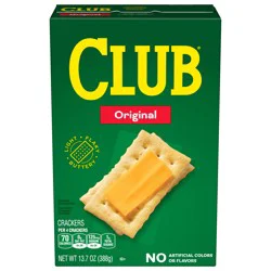 KELLOGGS Club Crackers Original, Lunch Snacks, 13.7 Oz