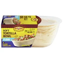 Old El Paso Soft Flour Tortilla Bowl, 8 Ct. 6.7 Oz