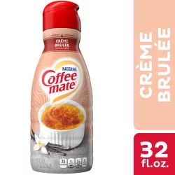Coffee Mate Crème Brulee Flavored Coffee Creamer, Non-Dairy, Gluten-Free, 63 Servings 32 Fl Oz