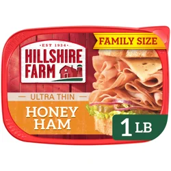 Hillshire Farm Ultra Thin Honey Ham Lunchmeat - 1 Lbs. (16 Oz)