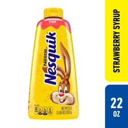 Nesquik Strawberry Flavored Syrup 22 Oz