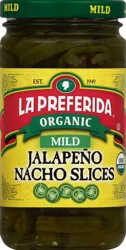 La Preferida Organic Jalapeno Nacho Slices, Mild, 11.5oz