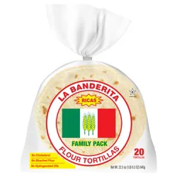 La Banderita Family Pack Flour Tortillas, 22.5oz
