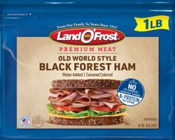 LAND O FROST Land O'frost Premium Lunch Meat Sliced Black Forest Ham, 16 Oz